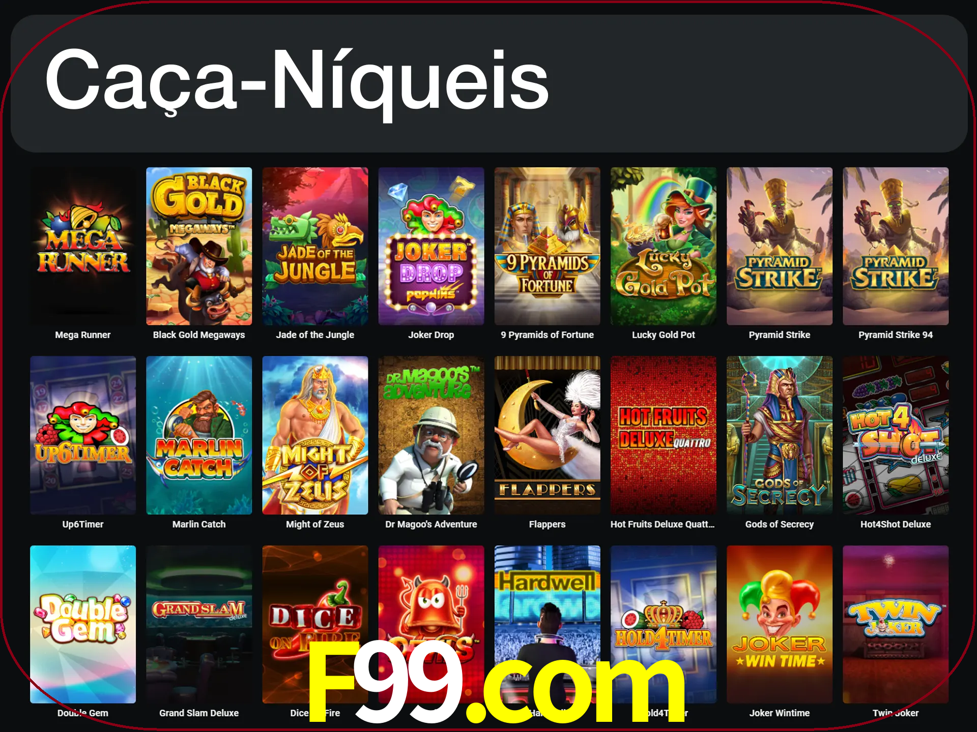 LeonBet tem mais de 3000 slots para jogar.