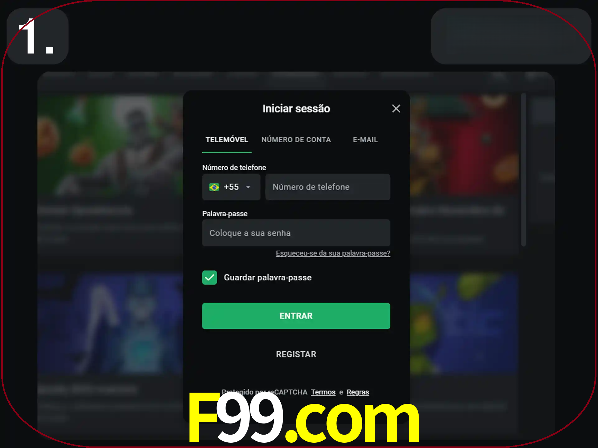 Acesse o site.